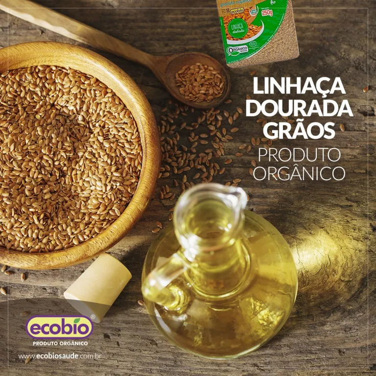 Linhaça Dourada em Grãos